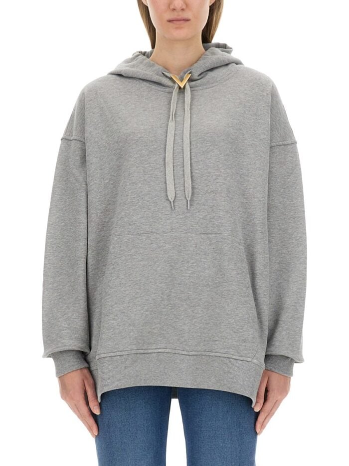Valentino SWEATSHIRT WITH V DETAIL