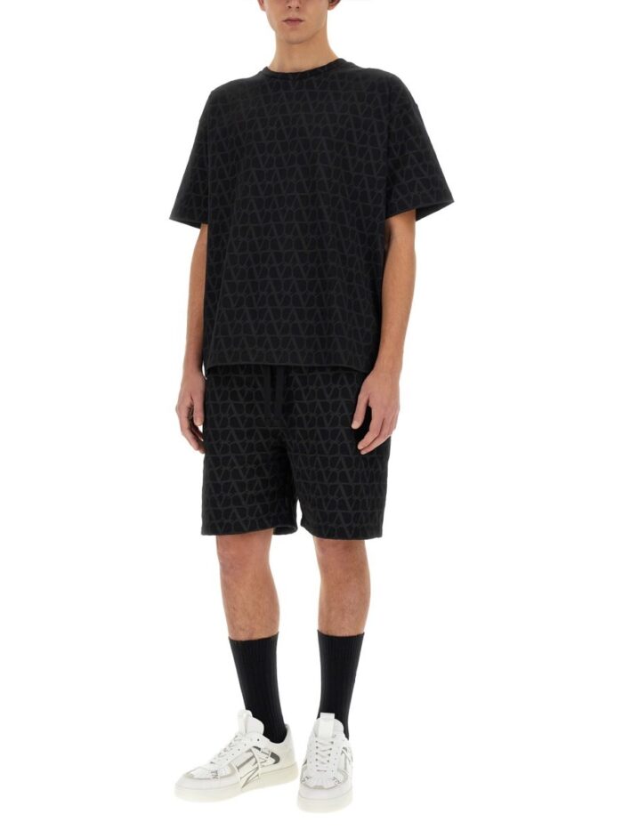 Valentino T-SHIRT WITH "TOILE ICONOGRAPHE" PRINT