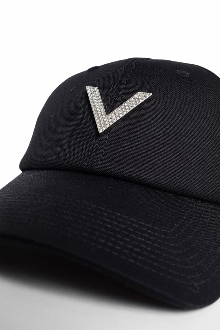 VALENTINO V Logo Baseball Cap