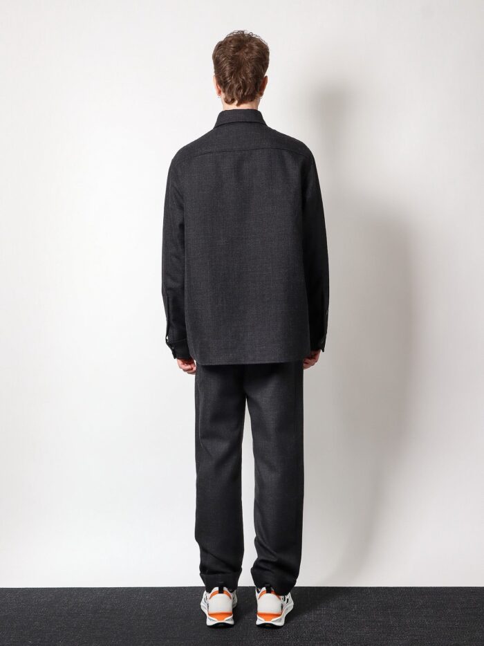 Valentino Virgin Wool Jacket With Metal V-detail