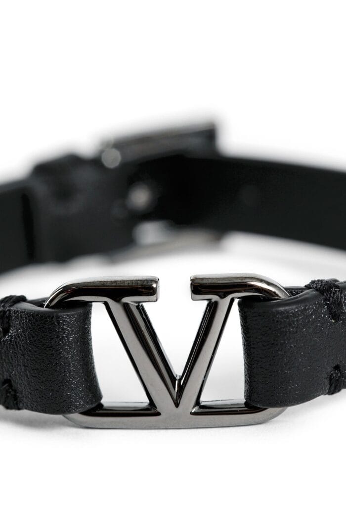 VALENTINO Vlogo Calfskin Bracelet