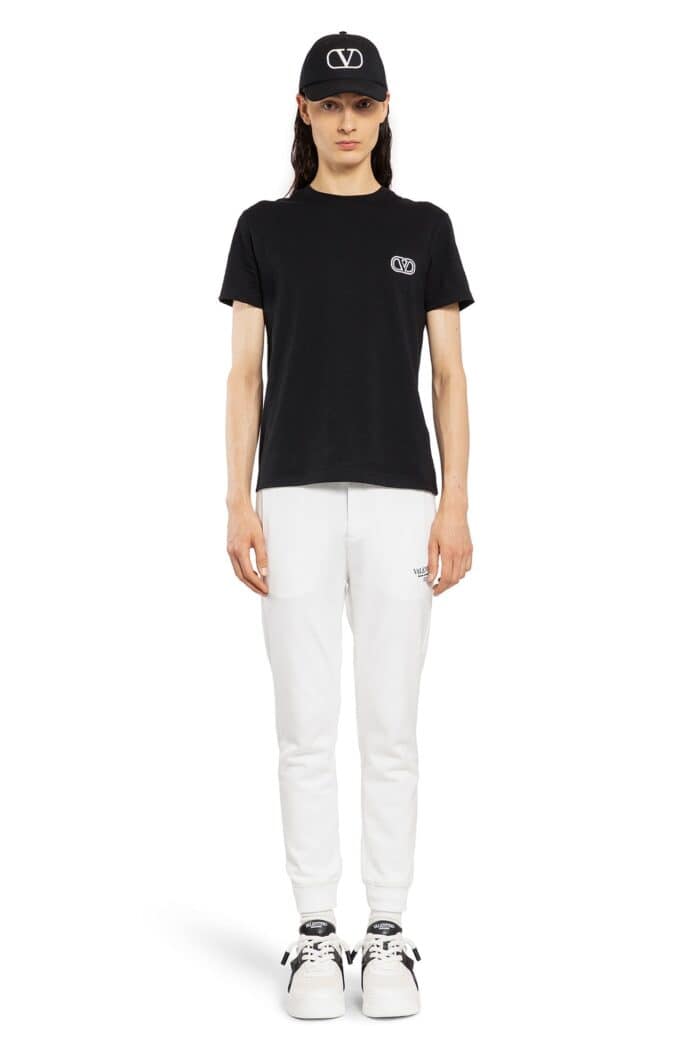 VALENTINO Vlogo Patch Cotton T-shirt