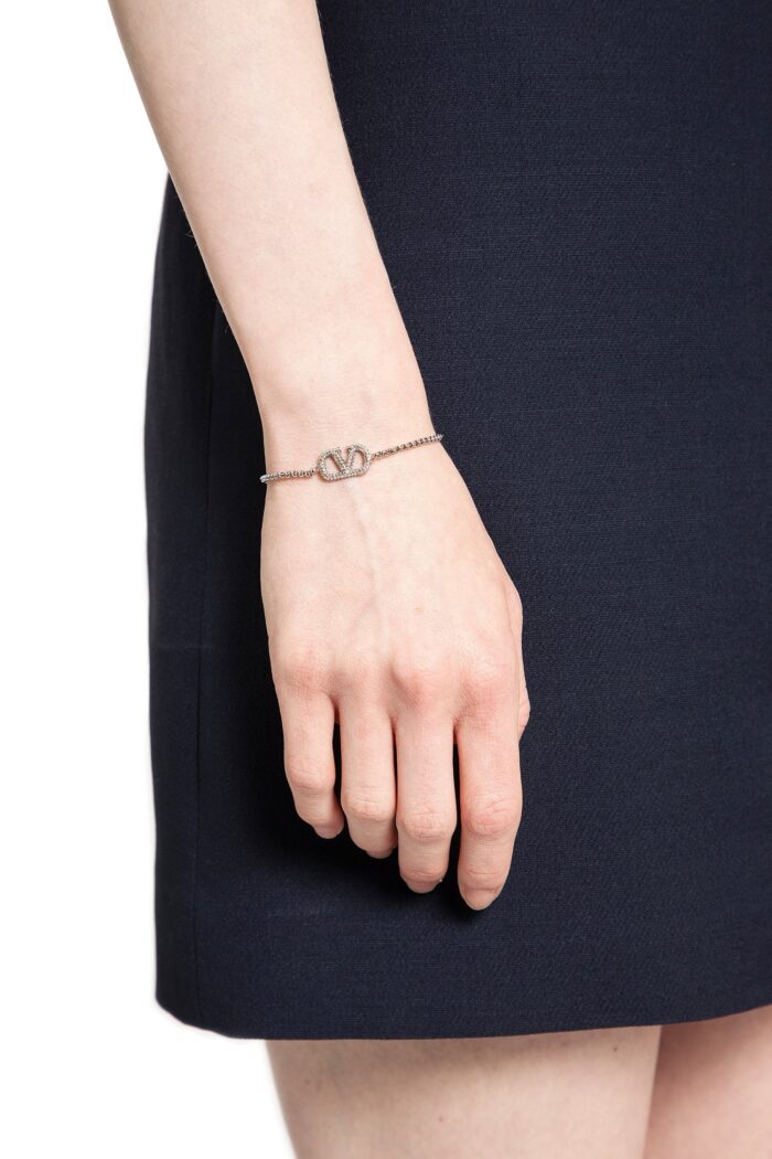 VALENTINO Vlogo Signature Crystals Bracelet