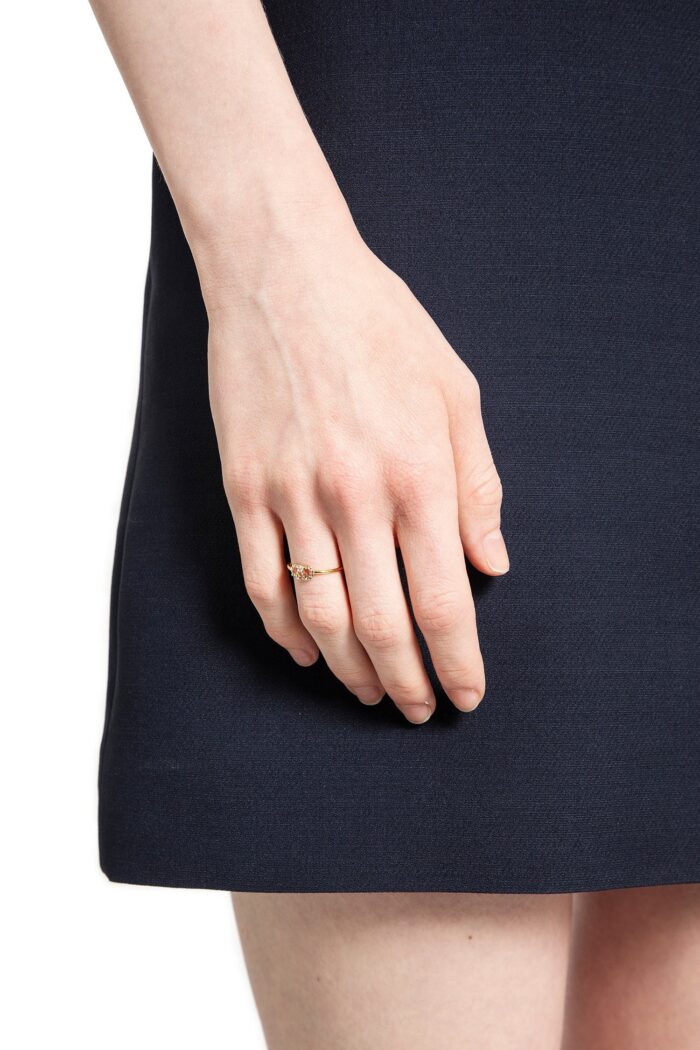 VALENTINO Vlogo Signature Swarovsky Ring