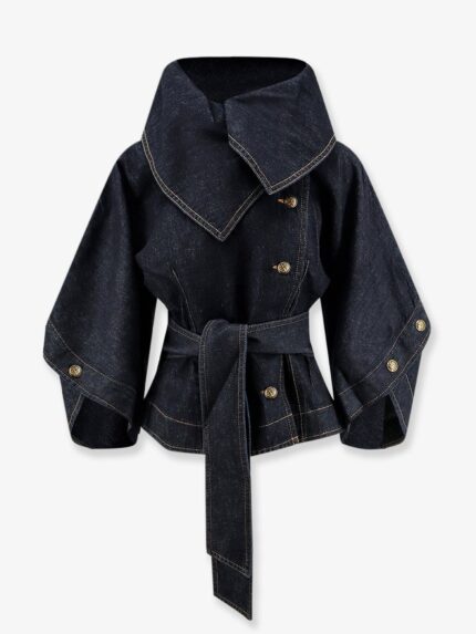 ZIMMERMANN Valiant Blue Denim Jacket
