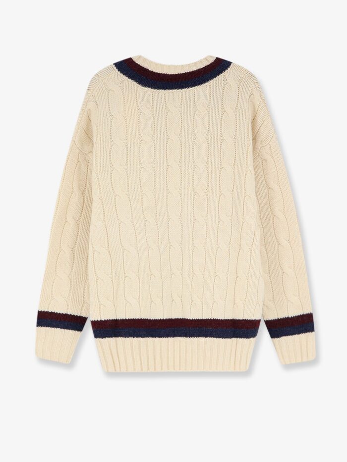 ZIMMERMANN Valiant Cable Knit Wool Sweater