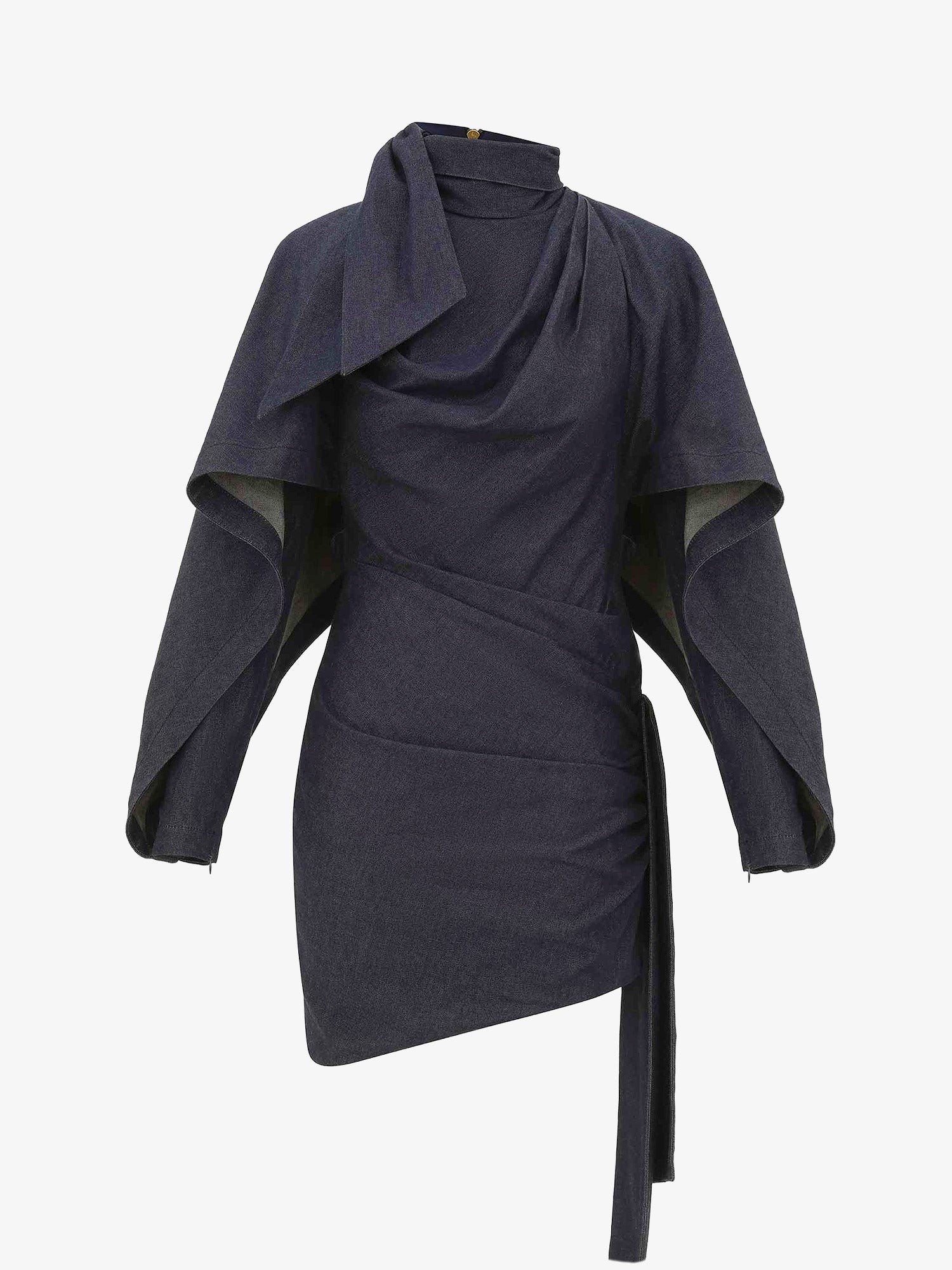ZIMMERMANN Valiant Short Denim Dress