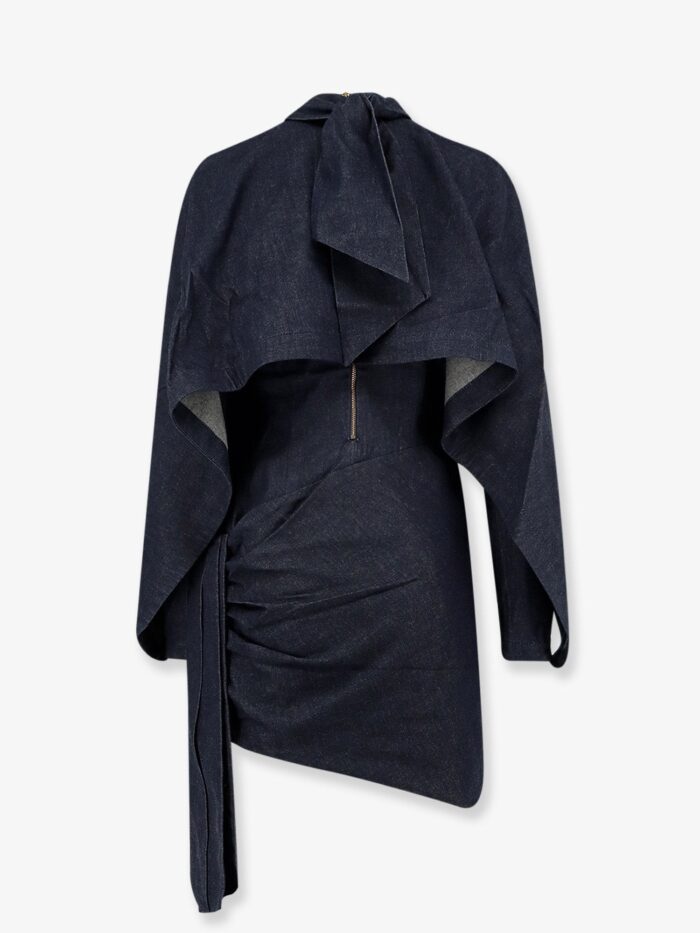 ZIMMERMANN Valiant Short Denim Dress