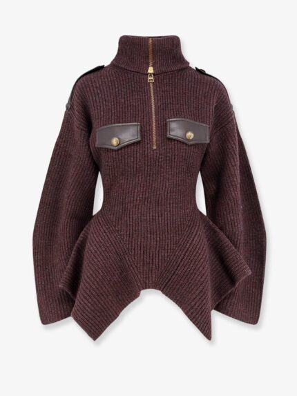 ZIMMERMANN Valiant Utility Sweater Wool Blend