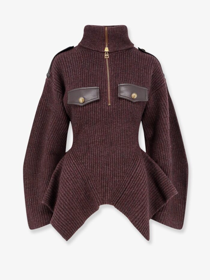 zimmermann valiant utility sweater wool blend ZIMMERMANN Valiant Utility Sweater Wool Blend