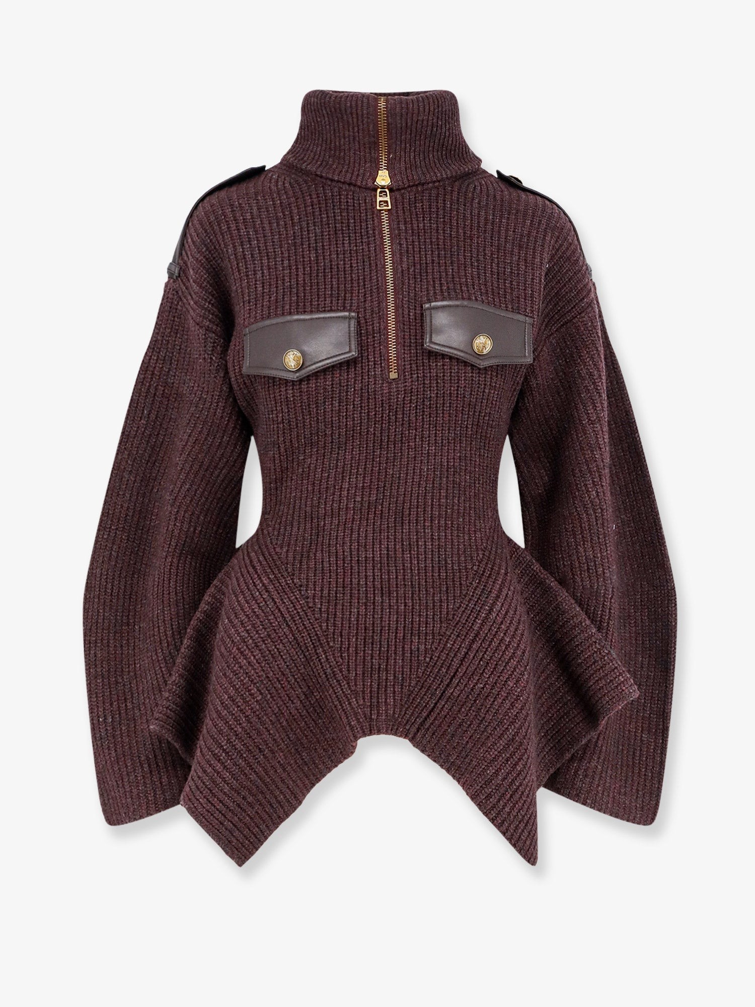 ZIMMERMANN Valiant Utility Sweater Wool Blend