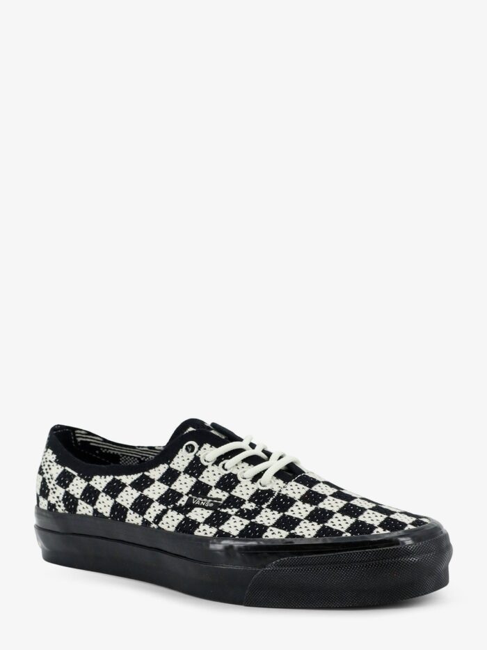 Vans LX Authentic 44 Fabric Sneakers With A Checkerboard Pattern