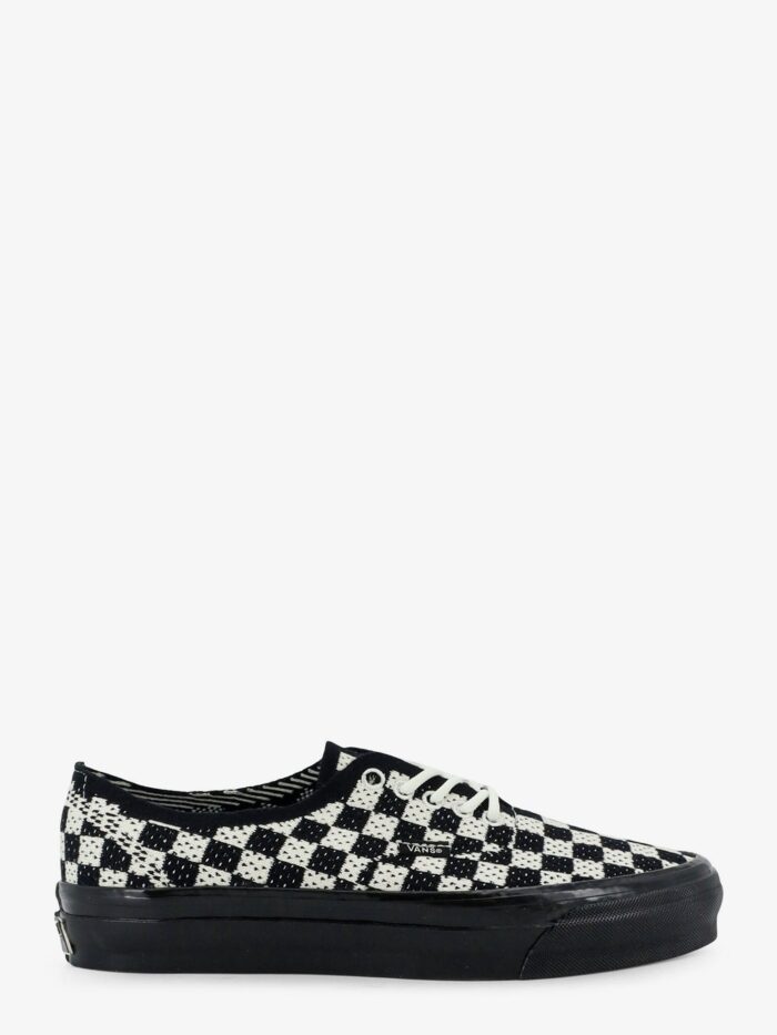 Vans LX Authentic 44 Fabric Sneakers With A Checkerboard Pattern