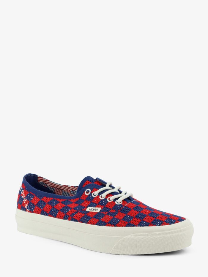Vans Lx Authentic 44 Fabric Sneakers With Checkerboard Pattern