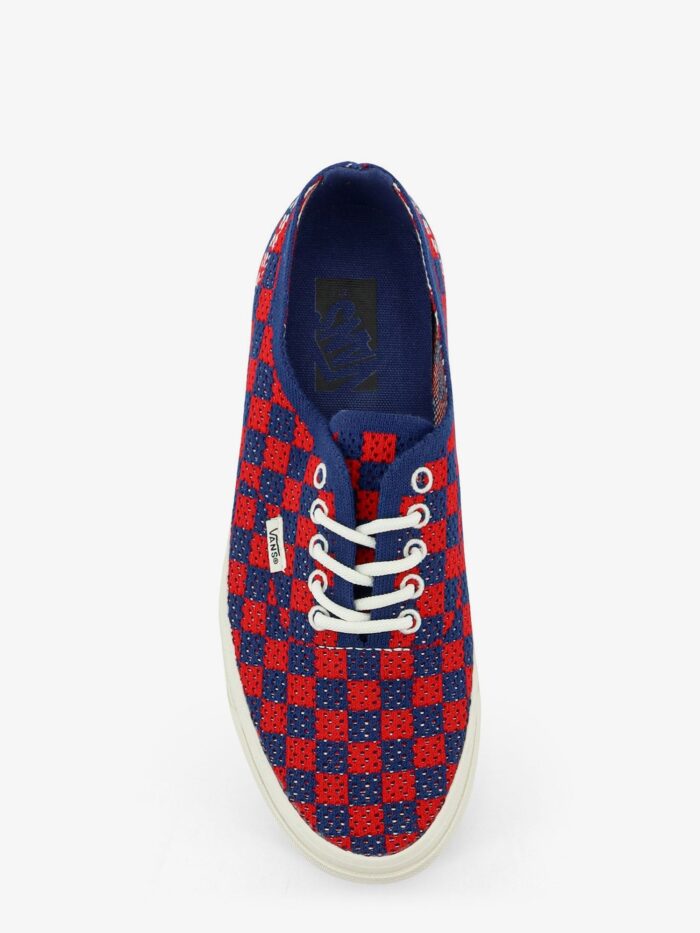 Vans Lx Authentic 44 Fabric Sneakers With Checkerboard Pattern