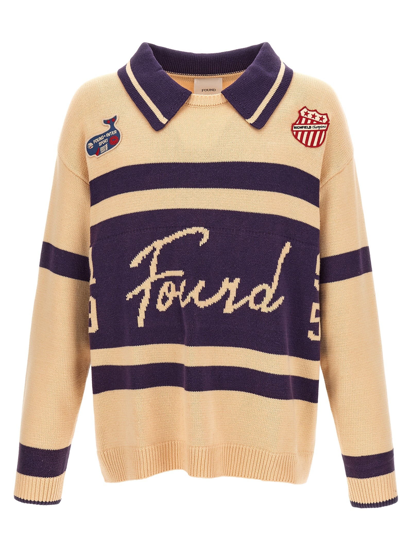 FOUND Varsity Sweater