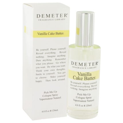 Demeter Vanilla Cake Batter By Demeter - Cologne Spray 4 Oz