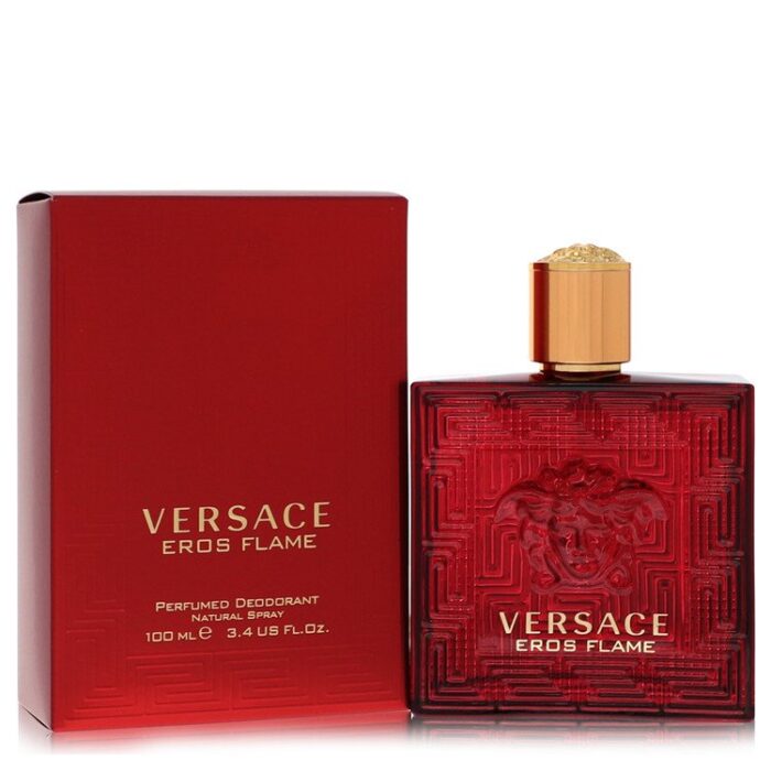 Versace Eros Flame By Versace - Deodorant Spray 3.4 Oz