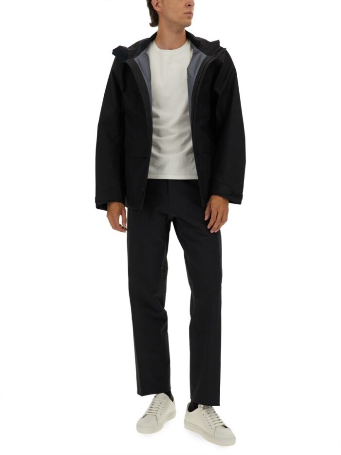 VEILANCE JACKET WITH FOLDABLE HOOD