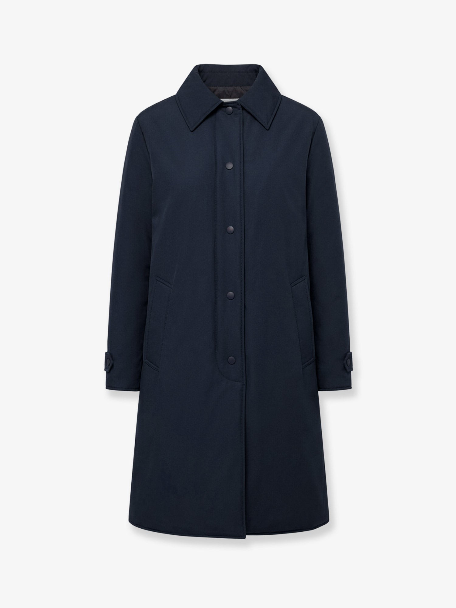 ASPESI Vellutata Cotton Blend Coat