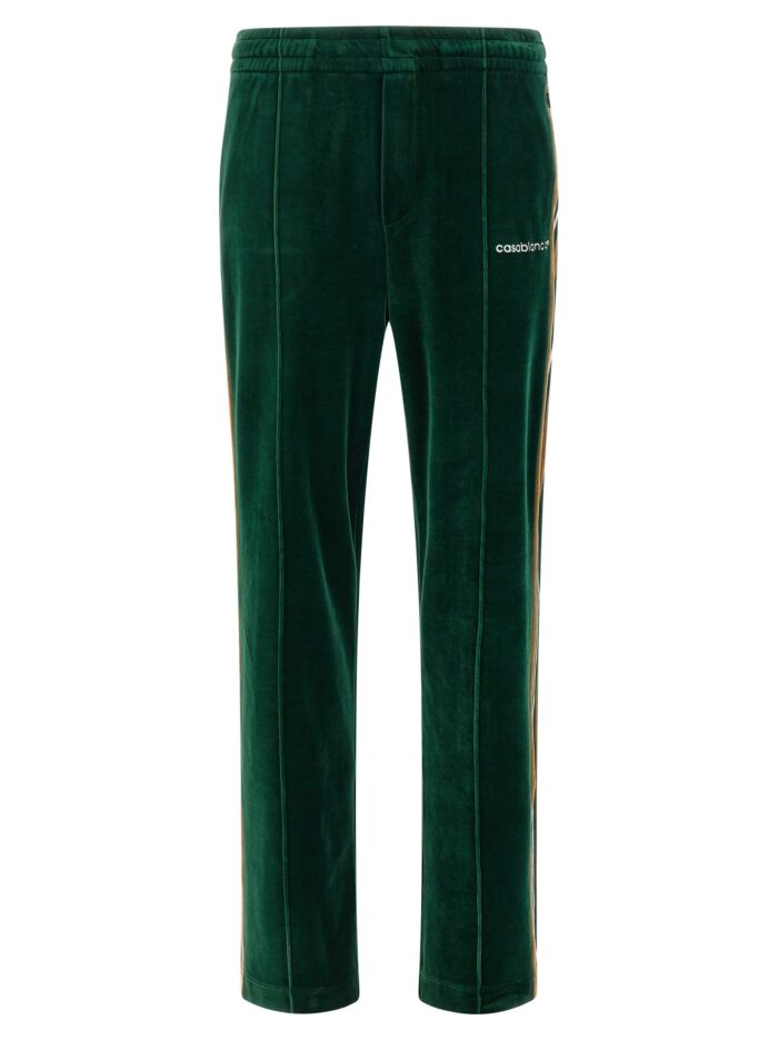 casablanca 'velour' joggers CASABLANCA 'Velour' Joggers