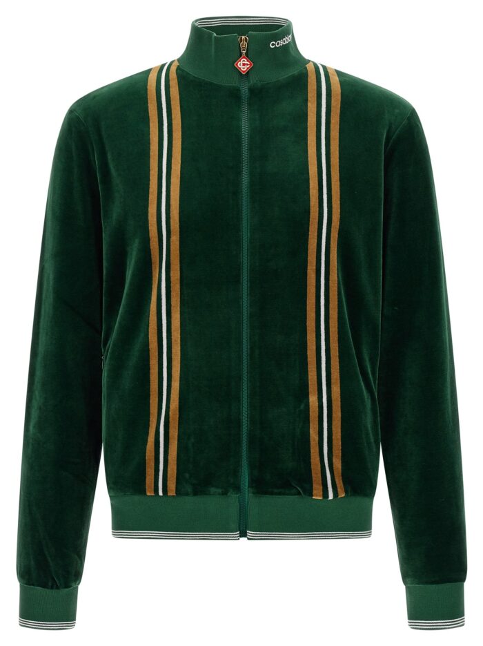 casablanca 'velour' sweatshirt CASABLANCA 'Velour' Sweatshirt