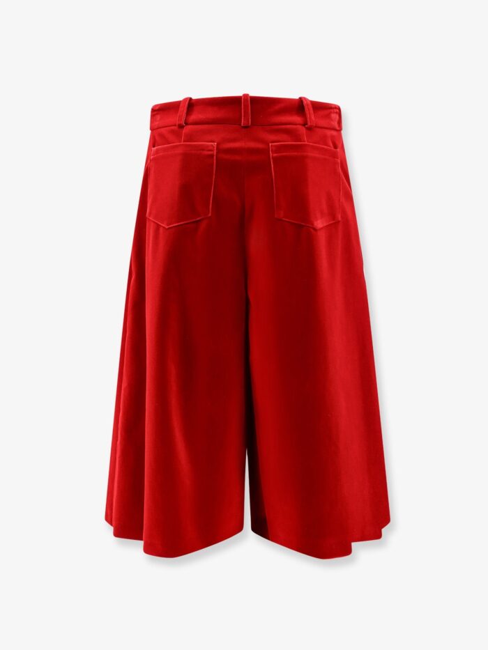 Actualee Velvet Bermuda Shorts