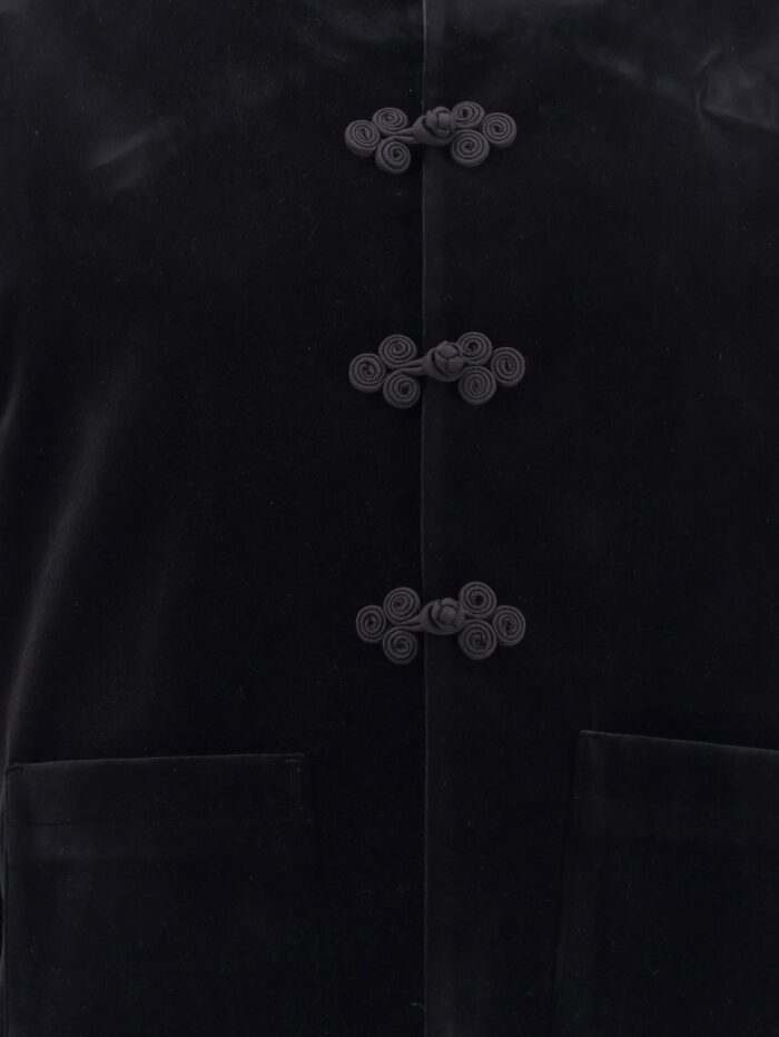 ROHE Velvet Blazer With Pankou Closure