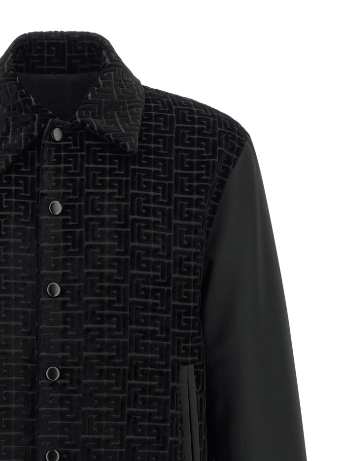 Balmain Velvet Bomber Jacket