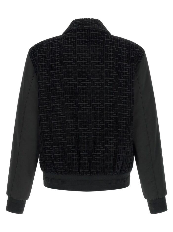 Balmain Velvet Bomber Jacket