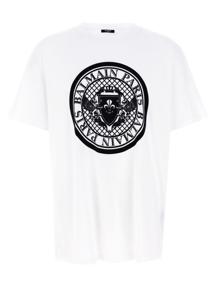 balmain velvet logo t shirt Balmain Velvet Logo T-shirt