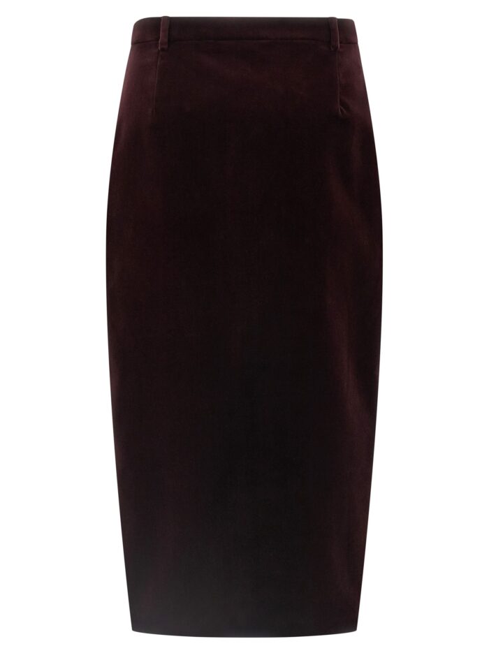 Saint Laurent Velvet Skirt