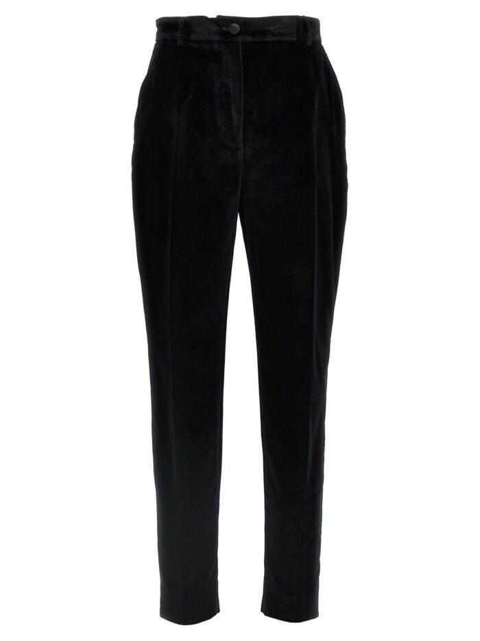 dolce & gabbana velvet tuxedo pants Dolce & Gabbana Velvet Tuxedo Pants
