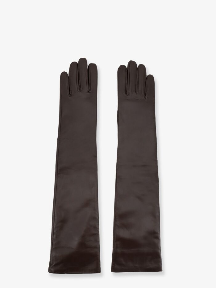 the frankie shop veneto leather gloves THE FRANKIE SHOP Veneto Leather Gloves