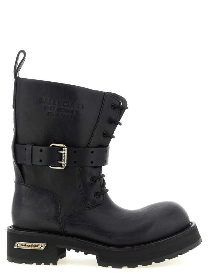 balenciaga venom lace up boots Balenciaga Venom Lace-up Boots