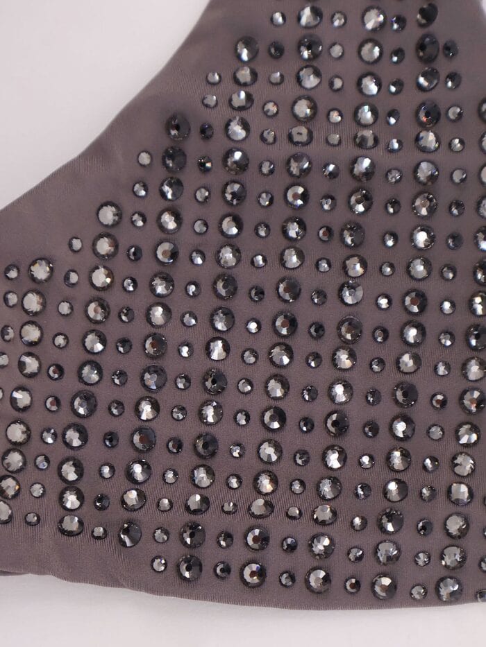 VENUJA Nylon Bikini With All-over Rhinestones