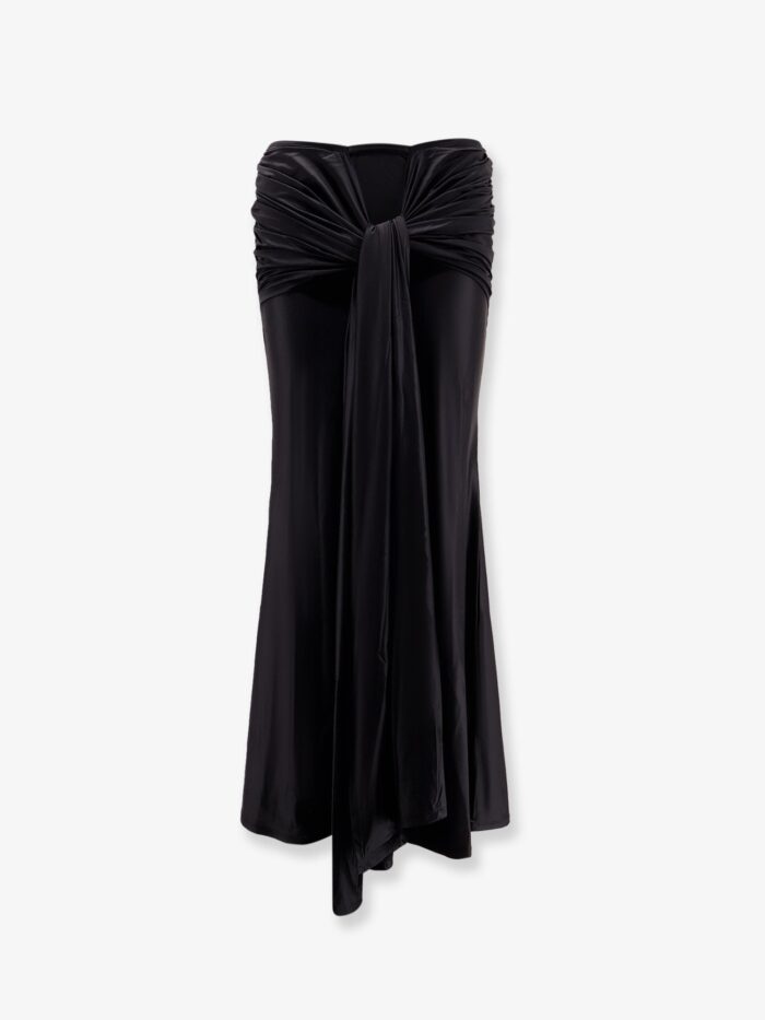 VENUJA Shiny Microfiber Skirt With Satin Effect