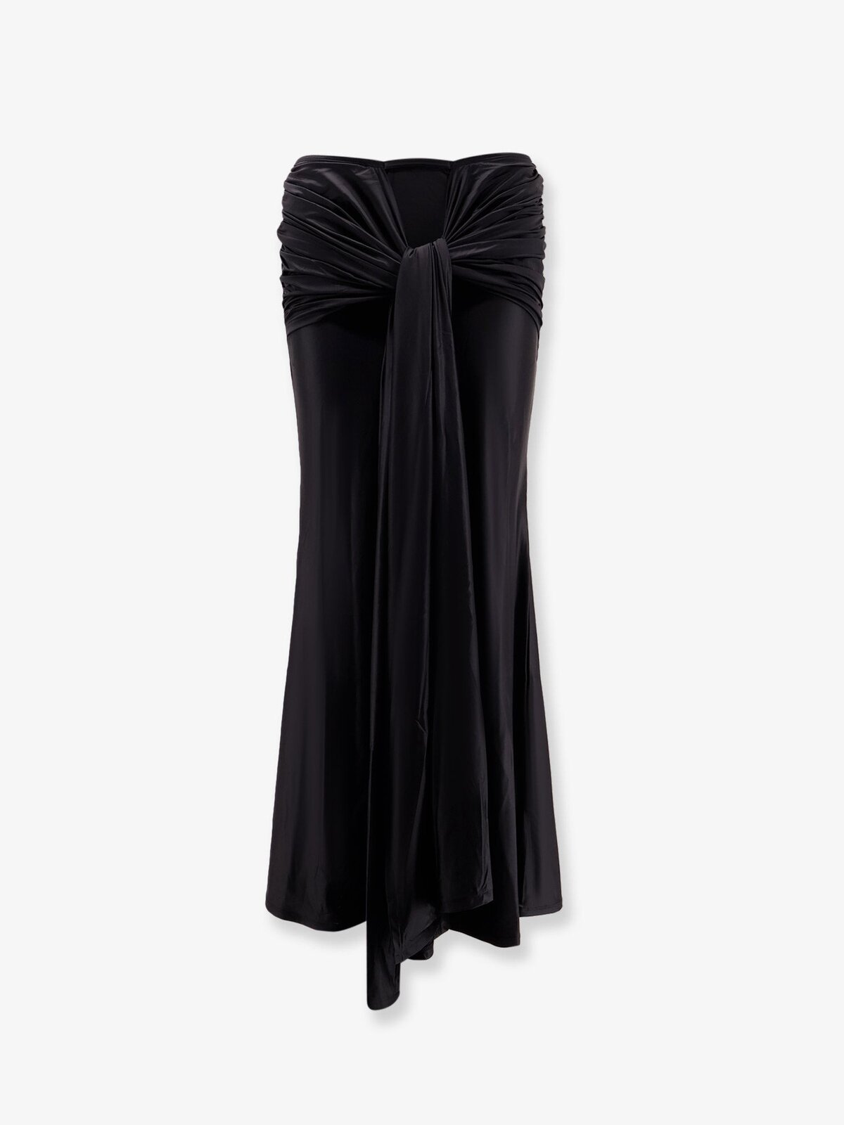 VENUJA Shiny Microfiber Skirt With Satin Effect