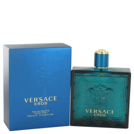 Versace Eros By Versace - Eau De Toilette Spray 6.7 Oz