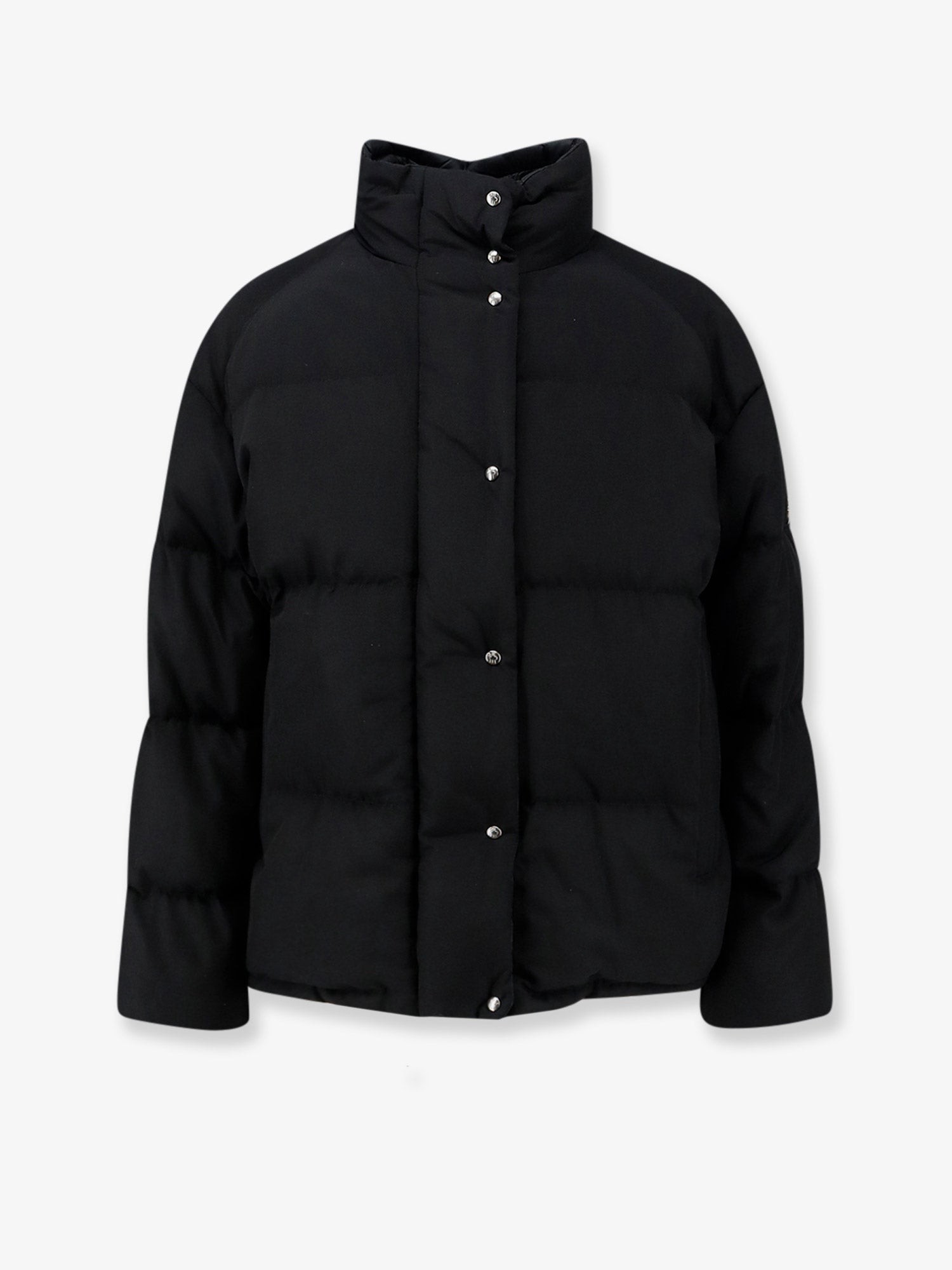 Moncler Verone Nylon And Cotton Down Jacket