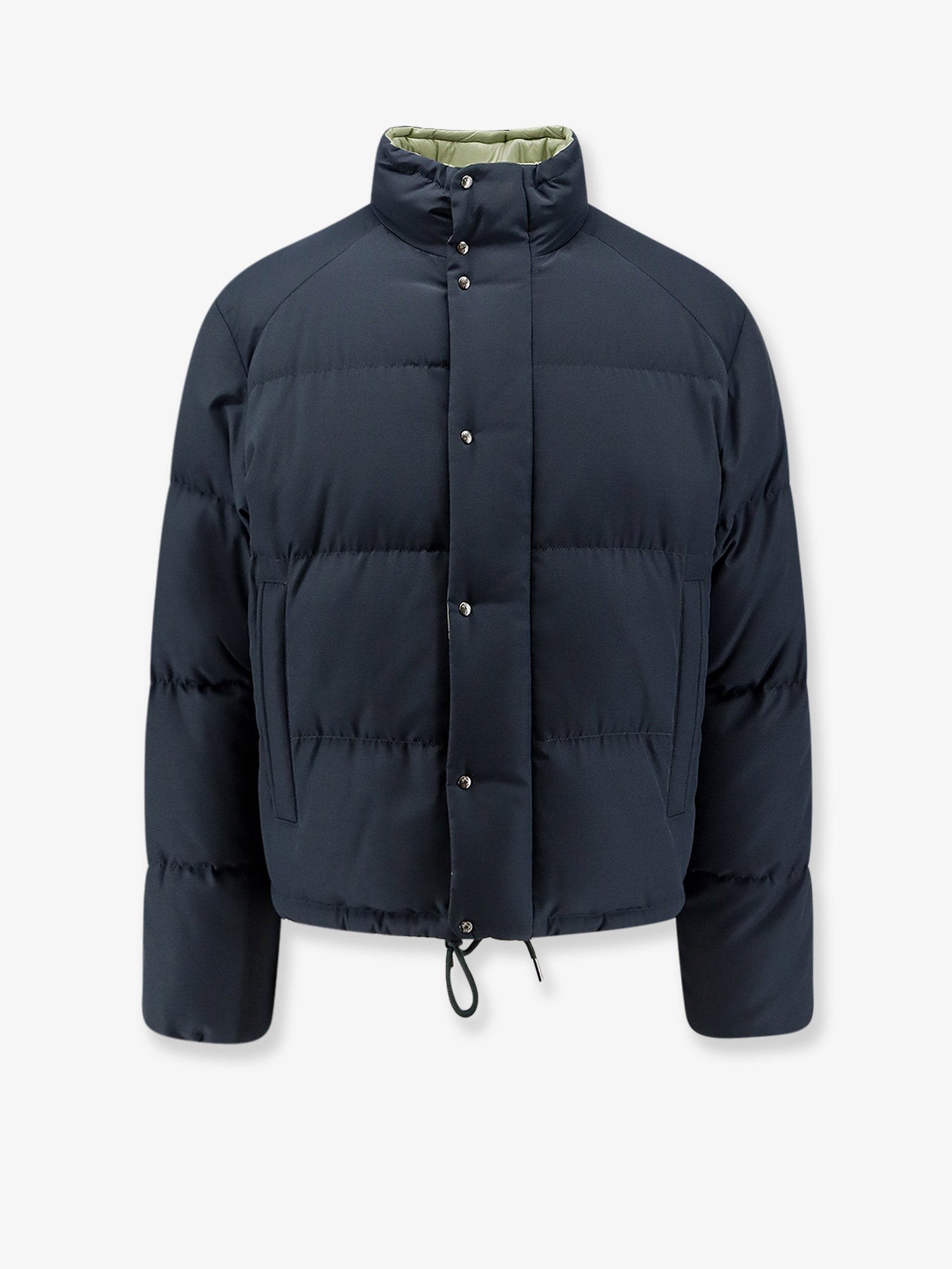 Moncler Verone Nylon And Cotton Down Jacket