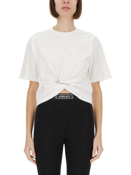 Versace "1978 RE-EDITION SAFETY PIN" T-SHIRT