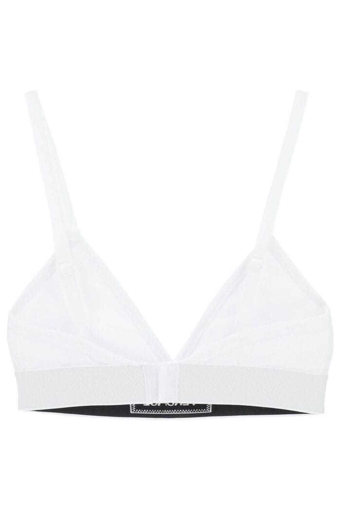 VERSACE '90s Logo Ribbed Bralette