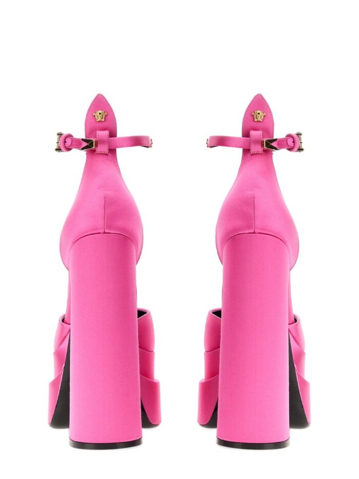 Versace AEVITAS POINTY PLATFORM PUMPS