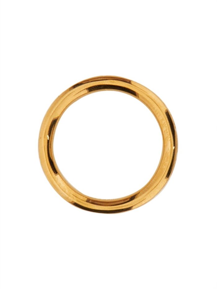 Versace ANELLO CON CHIAVE GRECA INCISA