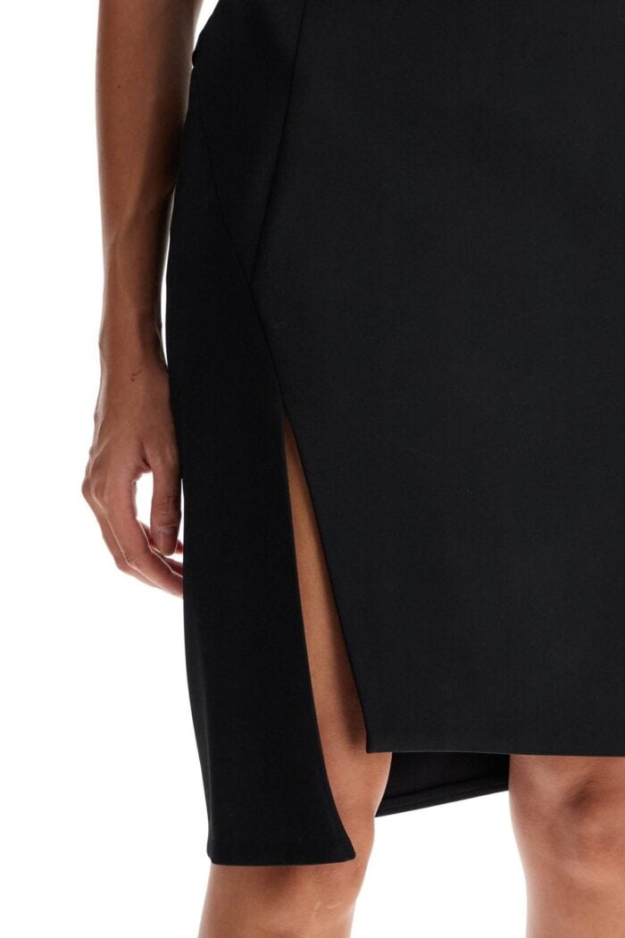 VERSACE Asymmetric Midi Skirt