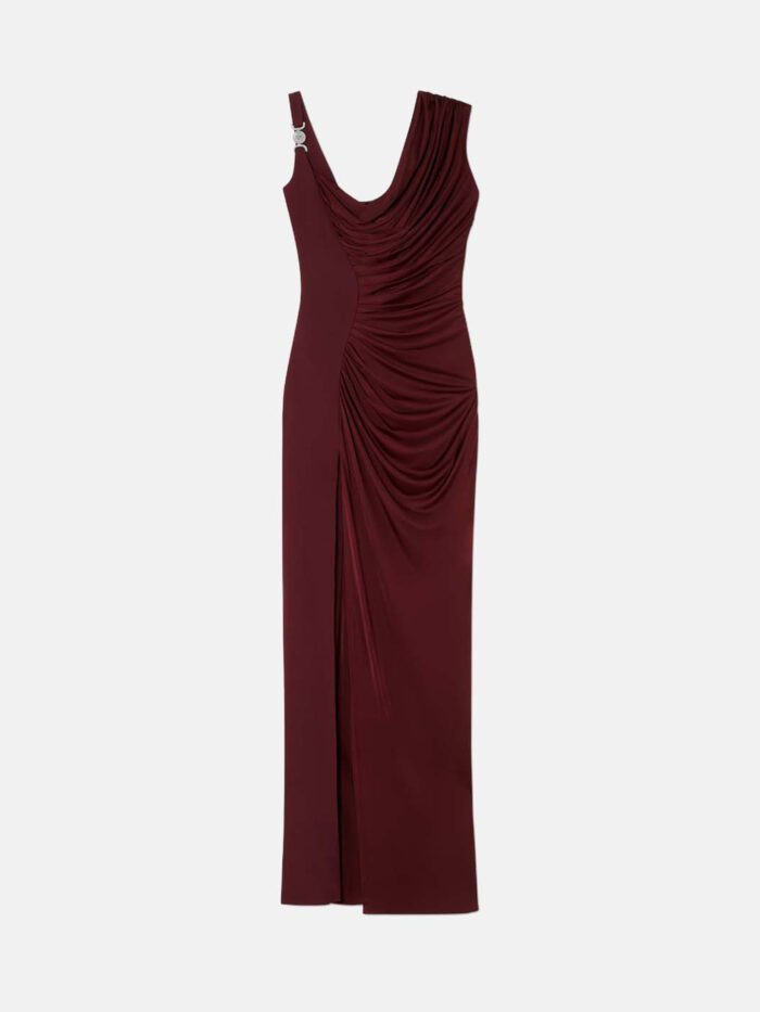 Versace Asymmetrical evening dress