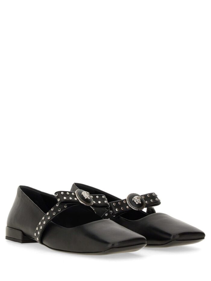 Versace BALLERINA "GIANNI" RIBBON WITH STUDS