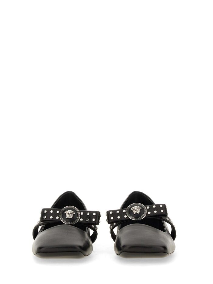 Versace BALLERINA "GIANNI" RIBBON WITH STUDS