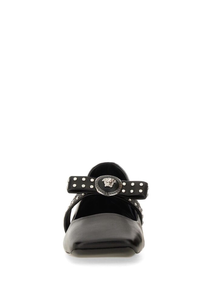 Versace BALLERINA "GIANNI" RIBBON WITH STUDS